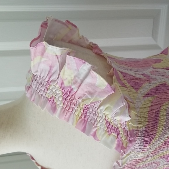 Hill House, The Paz Nap Top - Candy Kaleidoscope Linen,  NWT - Picture 12 of 12